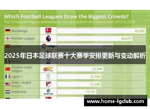 2025年日本足球联赛十大赛季安排更新与变动解析